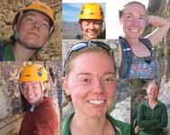 A small assortment of Kristin's outtakes. (Category:  Rock Climbing)