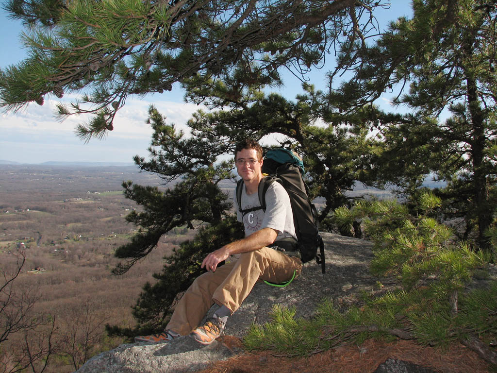 At the top of the Gunks. (Category:  Rock Climbing)