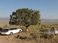 Our BLM campsite. (Category:  Rock Climbing)