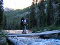 Stream crossing (Category:  Rock Climbing)