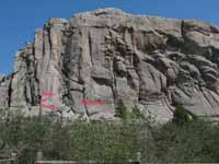 Parking Lot Rock (Category:  Rock Climbing)