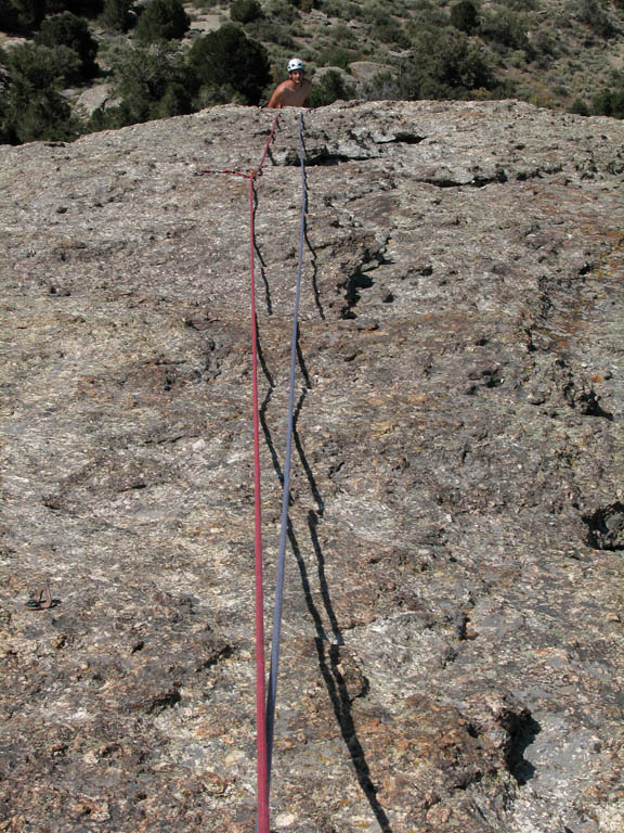 Guy on Theater of Shadows (Category:  Rock Climbing)