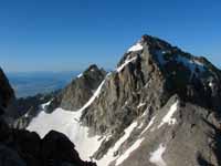 View from the Grand Teton. (Category:  Rock Climbing)