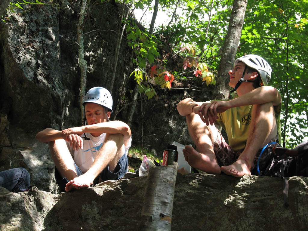 Josh and Guy (Category:  Rock Climbing)