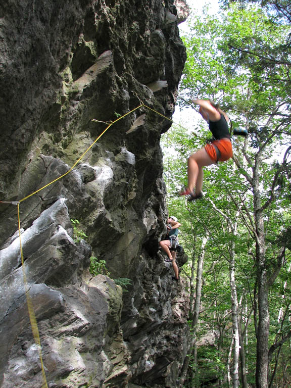 Whipper #1! (Category:  Rock Climbing)