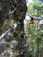 Whipper #1! (Category:  Rock Climbing)