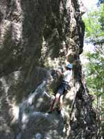 Josh on Masterpiece. (Category:  Rock Climbing)