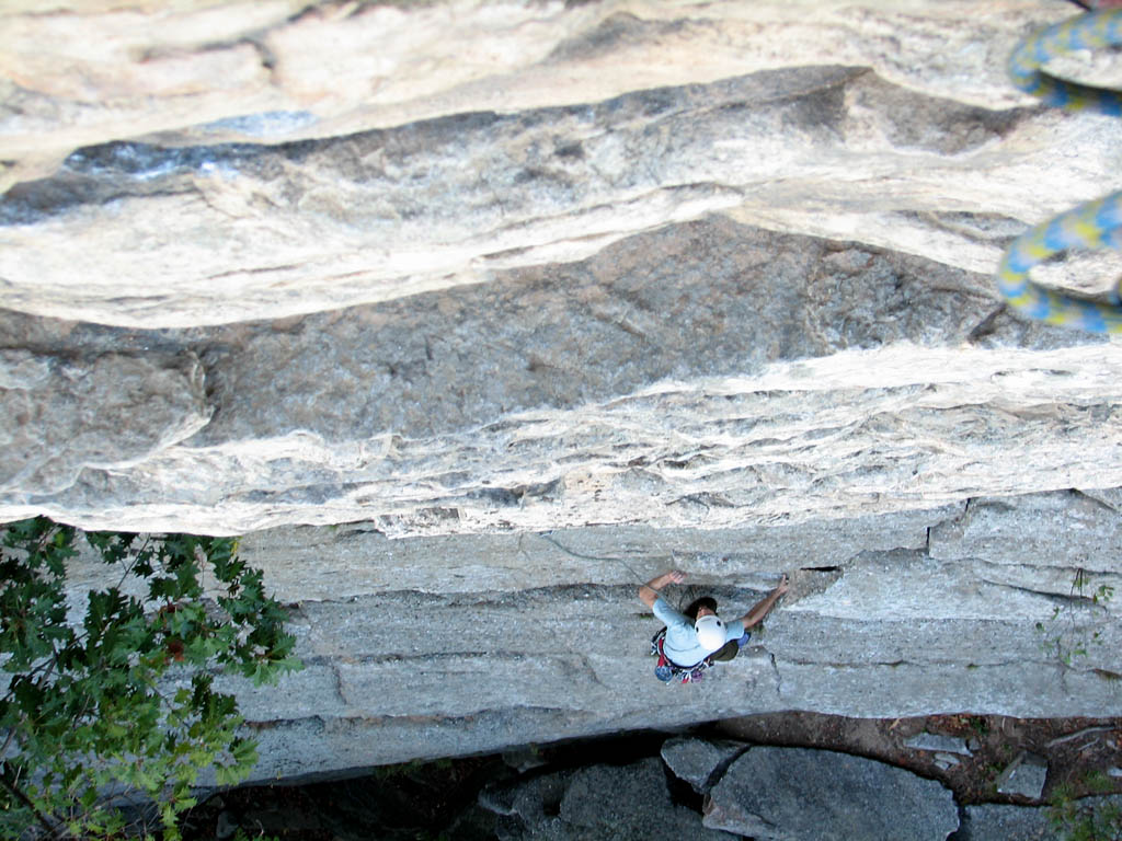 Josh following Madame G's. (Category:  Rock Climbing)