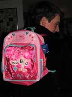 Guy and his Purfect backpack! (Category:  Party)