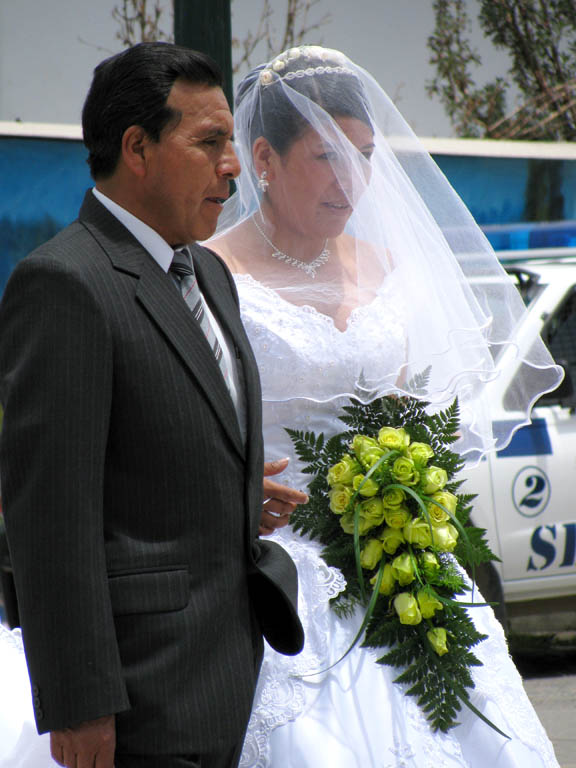 We had to leave Soledad because a wedding was about to start. (Category:  Travel)