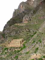 The Ollantaytambo ruins. (Category:  Travel)