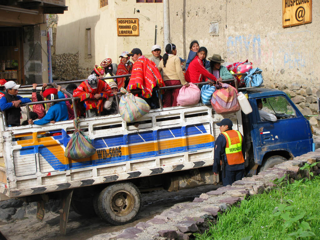 Passenger truck. (Category:  Travel)