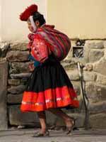 Quechua woman. (Category:  Travel)