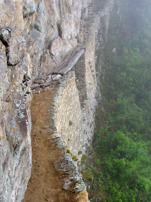 Inca bridge. (Category:  Travel)