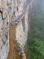 Inca bridge. (Category:  Travel)