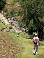 Starting the hike to Monterrey. (Category:  Travel)