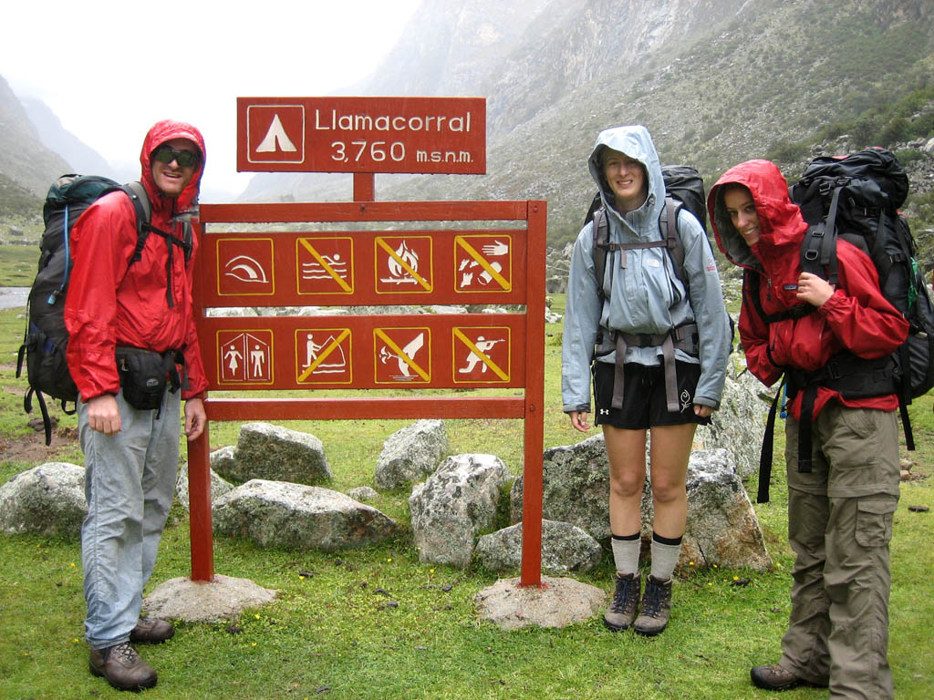 Reaching the first camp site. (Category:  Travel)