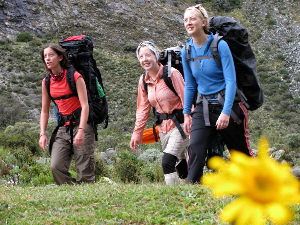 But the girls thought they should be in focus. (Category:  Travel)