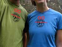 COE gave us early edition Outdoor Odyssey shirts we could model in Peru. (Category:  Travel)