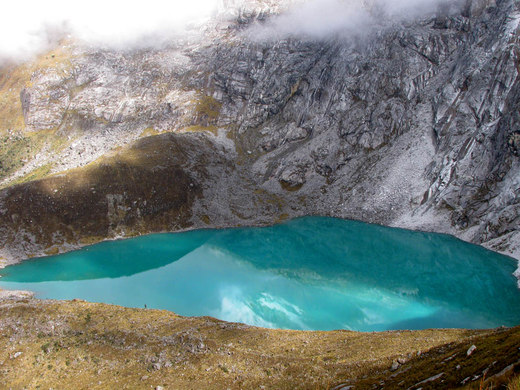 The amazing emerald green Lake Taullicocha. (Category:  Travel)