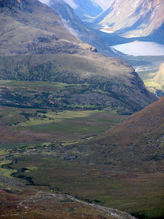 Looking West down the valley where we have been traveling for three days. (Category:  Travel)