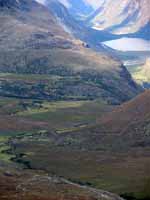 Looking West down the valley where we have been traveling for three days. (Category:  Travel)