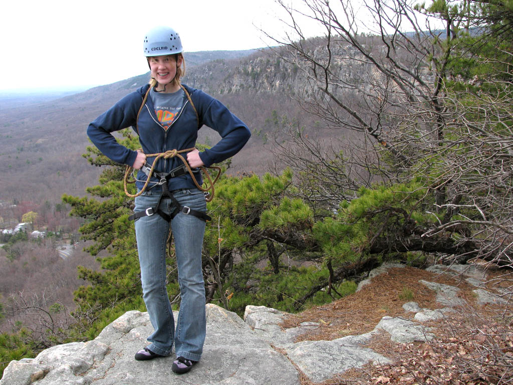 At the top of RMC. (Category:  Rock Climbing)