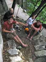 Mike, Emily, Beth, Mike. (Category:  Rock Climbing)