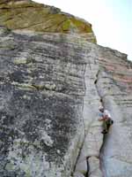 Still groveling. (Category:  Rock Climbing)