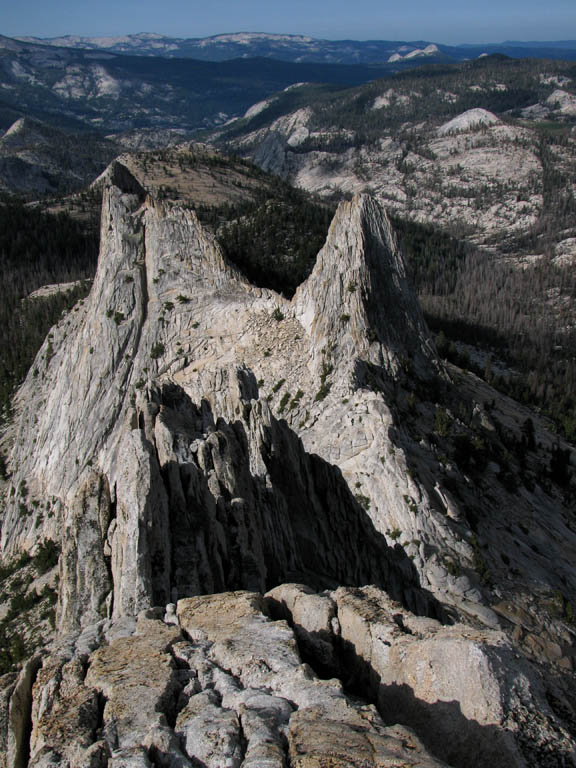 Looking back to the South. (Category:  Rock Climbing)