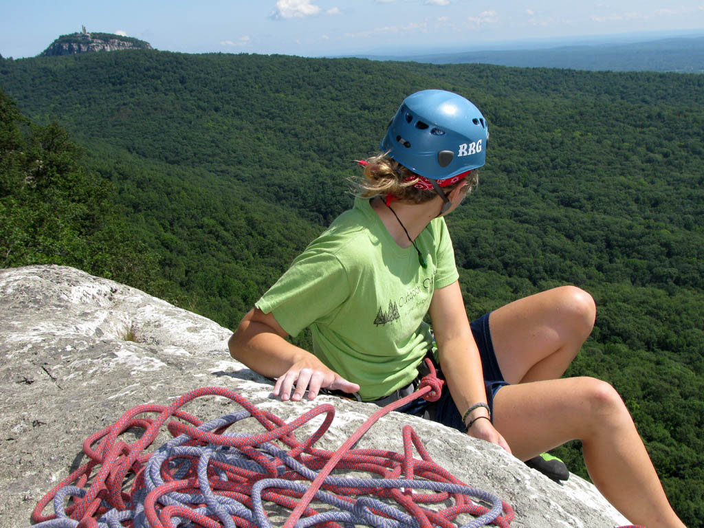 Skytop in the distance. (Category:  Rock Climbing)