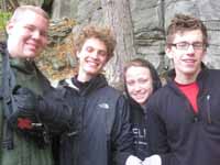 Tom, Shay, Jamie, Andy (Category:  Rock Climbing)