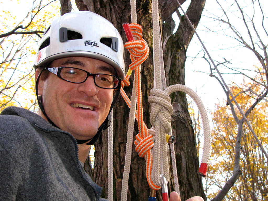 Me actually having a great time. (Category:  Tree Climbing)