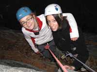 Emily and Jen on Three Doves. (Category:  Rock Climbing)