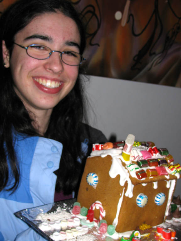 Melissa and her house. (Category:  Party)