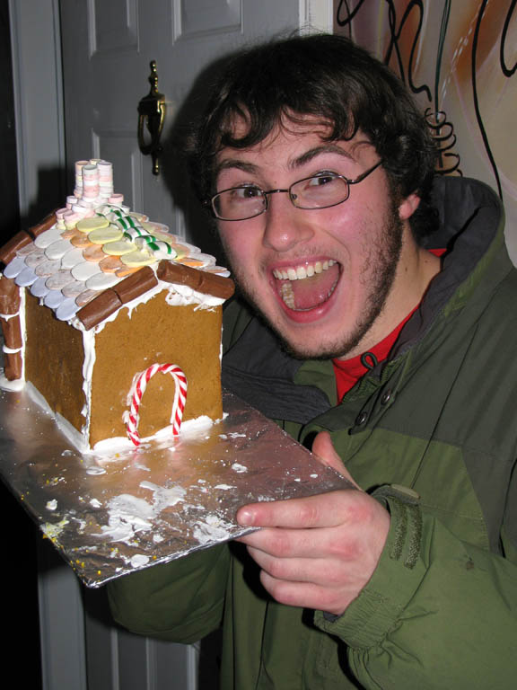Alex and his house. (Category:  Party)