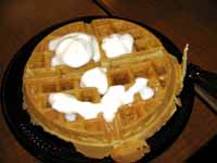 Waffles!  Free Waffles!! (Category:  Travel)