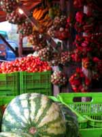 Our bus to San Isidro broke down near a fruit stand. (Category:  Travel)