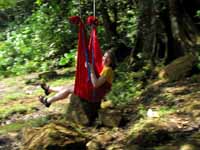 Alex's hammock swing. (Category:  Travel)
