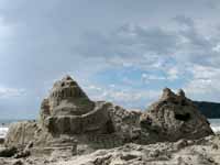 The sand castle. (Category:  Travel)