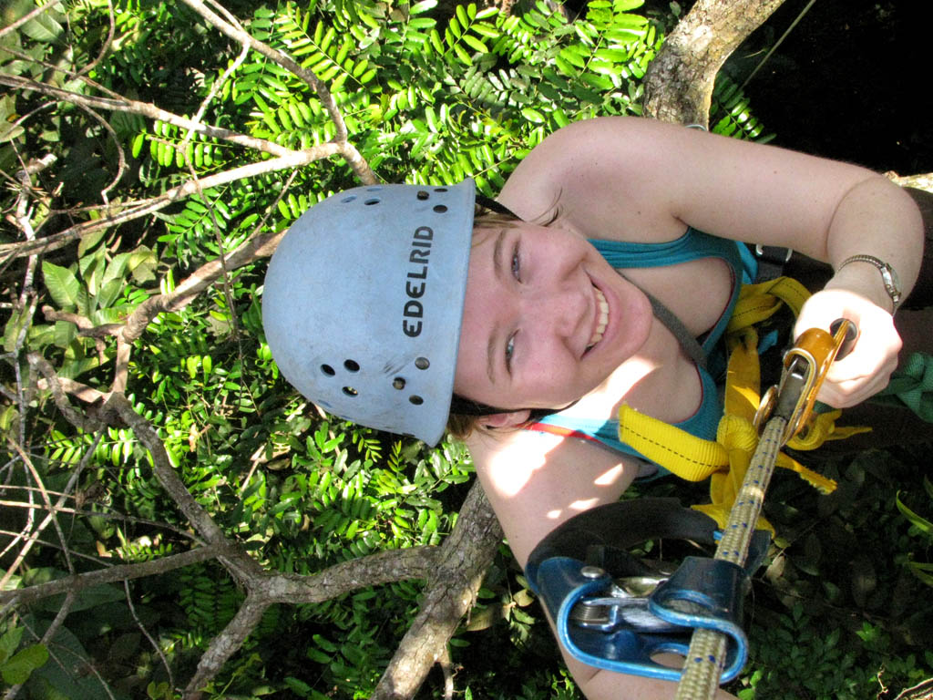 Alex jugging into the Ajillo. (Category:  Travel)