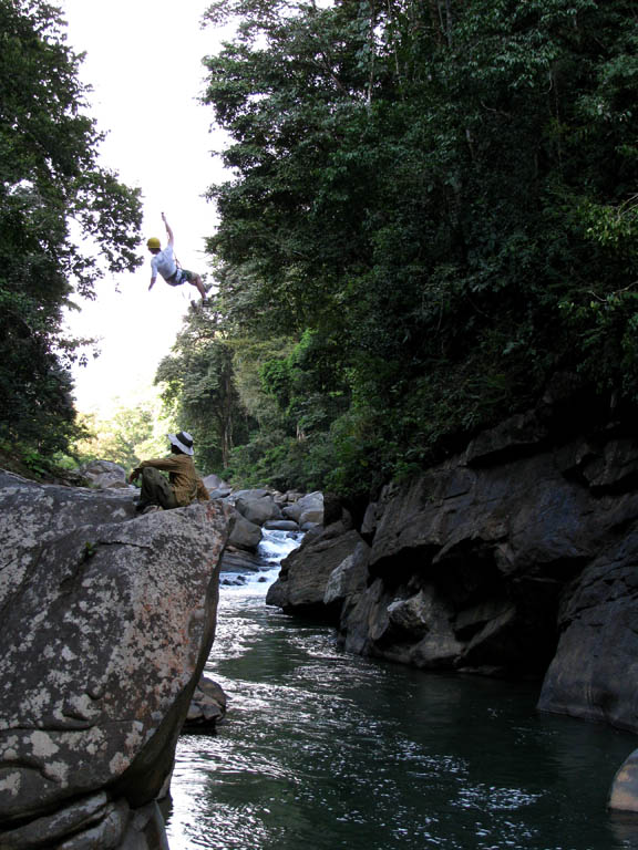 Mike on the king swing. (Category:  Travel)