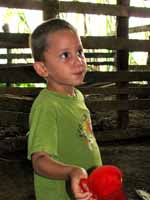 Lots of kids were there to eat sugar and play marbles with us. (Category:  Travel)