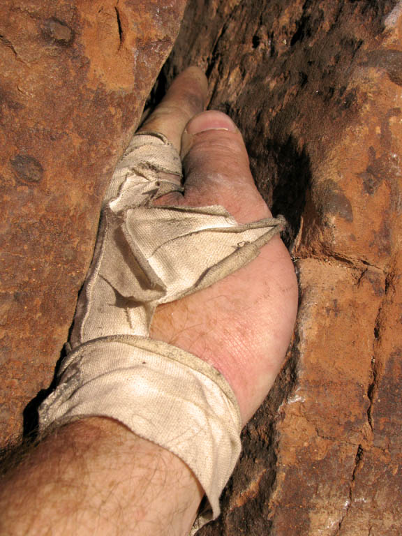 Perfect hands! (Category:  Rock Climbing)