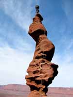 Taking pictures from the top. (Category:  Rock Climbing)