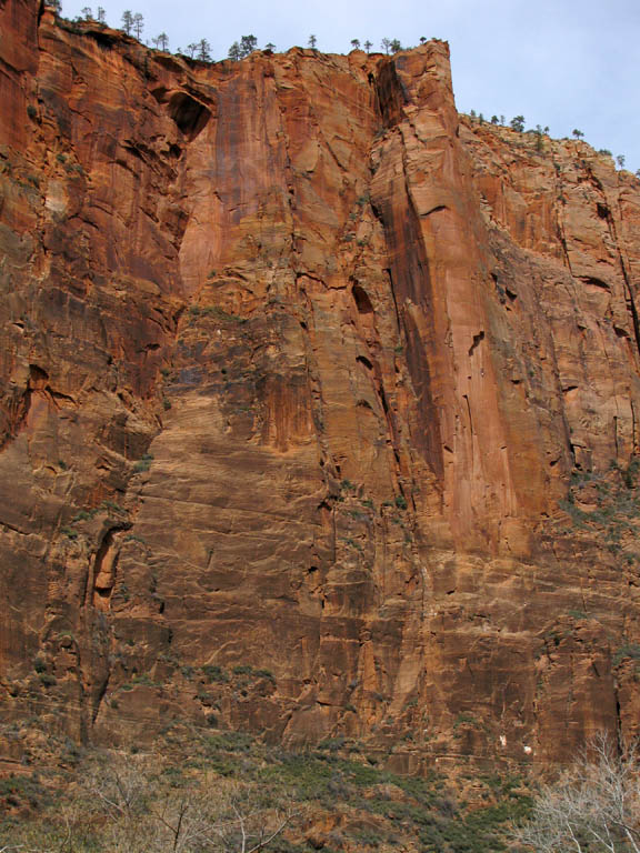 My first view of Moonlight Buttress! (Category:  Rock Climbing)