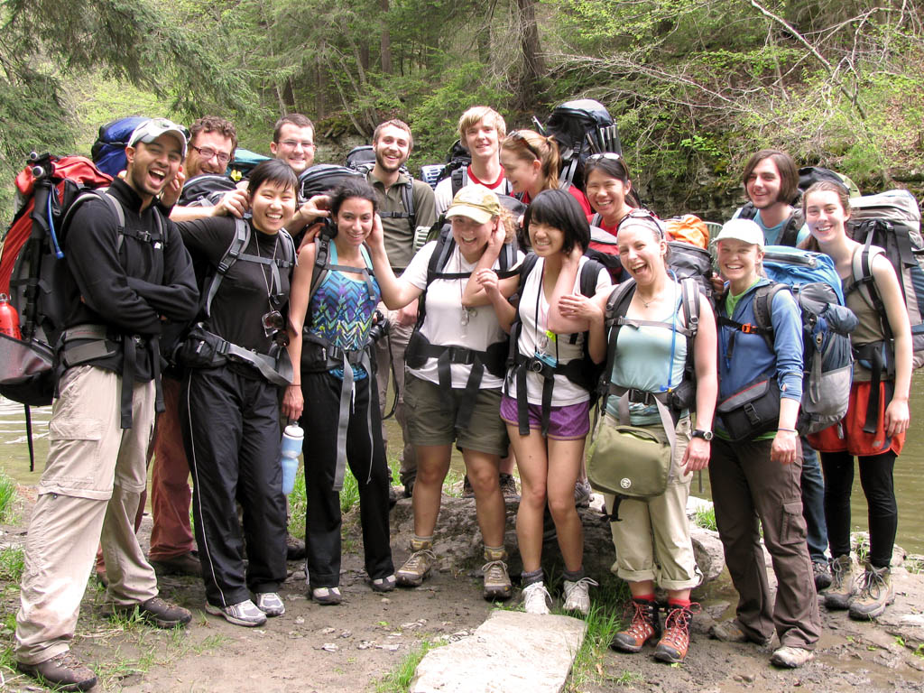 The entire class (Category:  Backpacking)