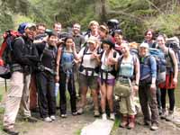 The entire class (Category:  Backpacking)