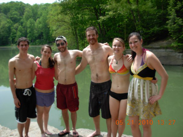 Dan, Mollie, Dave, me, Emily, Megan (Category:  Party)