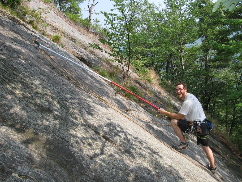 Yes, this is a joke. (Category:  Rock Climbing)